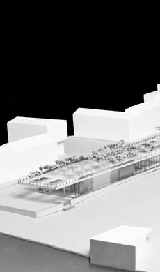 Foto städtebauliches Model
