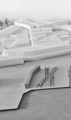 Foto städtebauliches Model